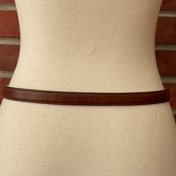 Gail Labelle Inc Brown Leather Medium Belt Size M - Picture 14 of 14
